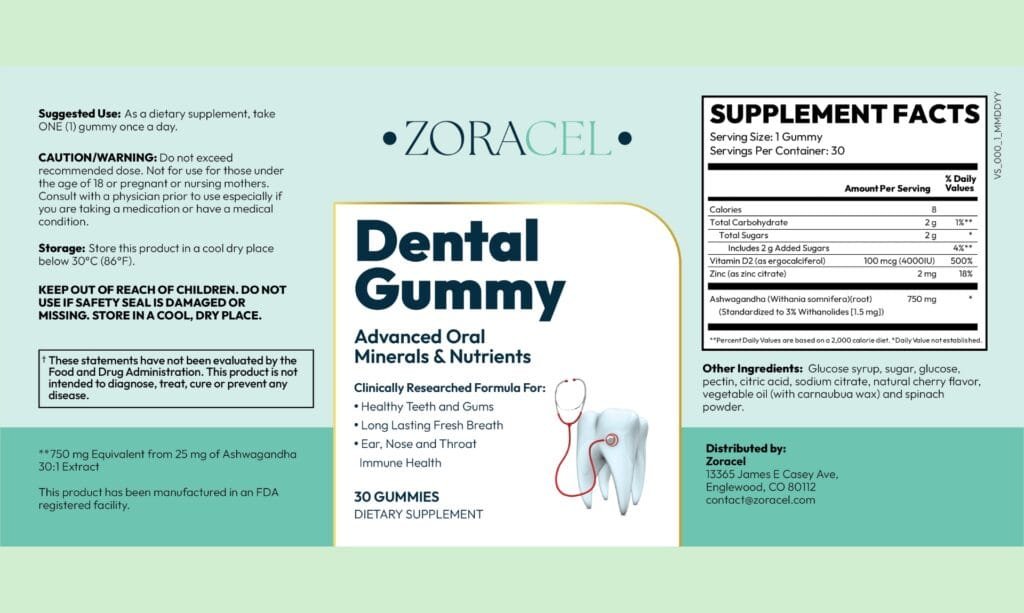 How to use Zoracel Dental Gummy